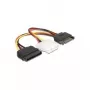 SATA/Molex kabelis DeLOCK 65235 0.165 m