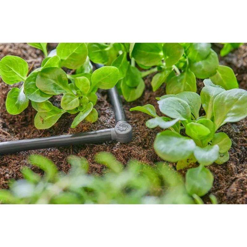 GARDENA L-Joint plastmasas savienotājs pilienveida apūdeņošanas sistēmai 4.6 mm