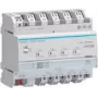 Hager HAG TYAS664D DALI izpildmehānisms 4-kanālu KNX easy Broadcast RGB T W (TYAS664D)