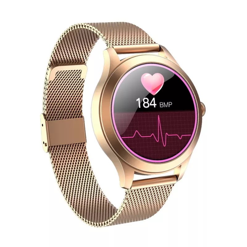 Viedpulkstenis MaxCom FW42 GOLD Zelts