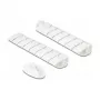 Kabeļu kanāls DeLOCK 740 x 75 mm regulējams augstums balts