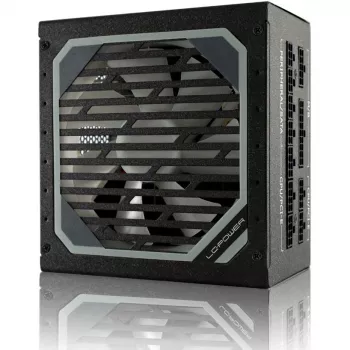 LC Power Super Silent Modular Series LC6550M V2,31 - barošanas bloks (iekšējais) - ATX12V 2.3 - EPS12V - 80 PLUS Gold - maiņstrāva 110-240 V - 550 W - aktīvā PFC - Hammered Black
