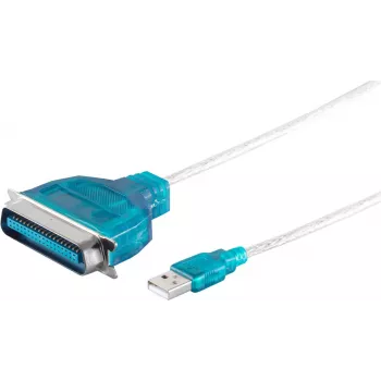 Paralēlā printera kabelis ShiverPeaks 75607 1.2 m USB-Centronics
