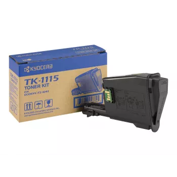 KYOCERA TK-1115 oriģinālā tonera kasetne, melna, 1 gab.