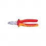 Knipex VDE kombinētās knaibles 225 mm DIN ISO 5746, DIN EN 60900 02 06 225