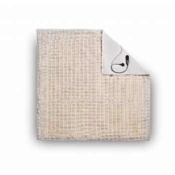Duux Yentl Apsildāma virssega, 200 x 200 cm | DXOB12 | 9 sildīšanas līmeņi | 1 persona | Mazgājama | Tālvadība | Premium mākslīgā kažokāda | 200 W | Bubble Gray