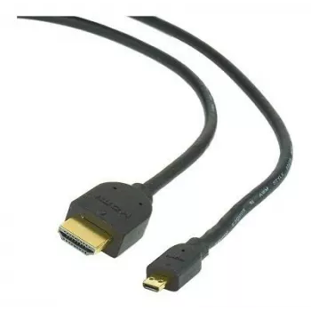 Kabelis HDMI–Micro HDMI 4,5m V.2.0 Melns CC-HDMID-15 GEMBIRD
