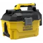 Stanley FATMAX SFMCV002B-XJ putekļsūcējs 7,5 L, mucas tipa, sausai un mitrai tīrīšanai, bez maisiņa