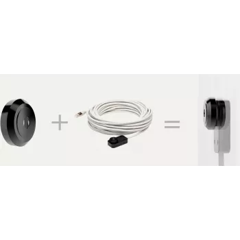 AXIS F8211 Pinhole Trim Ring – Fiksācijas gredzens kameras objektīvam – AXIS F1025 sensoram