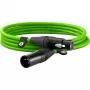 RØDE XLR3M-G audio kabelis 3 m XLR Zaļš