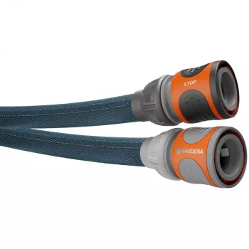 Dārza šļūtene Gardena Liano 30 m PVC virszemes melni pelēka