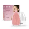 Silk'n Bright Face Pink sejas kopšanas ierīce ar silikona sukām, USB uzlāde, 500 mAh