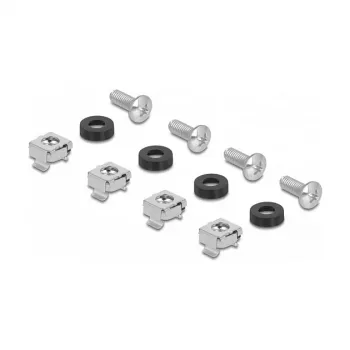 DeLOCK 67011 19 collu optiskās šķiedras sadales kārba, 24 x LC Duplex OM4, 1U