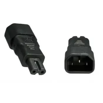 Microconnect PE147AD maiņspraudnis C14-C7 melns
