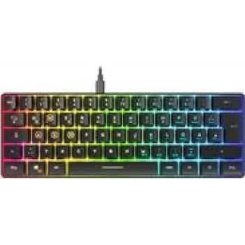SPEEDLINK Gaming tastatūra LETOS RGB 60% melna retail (SL-670014-BK)