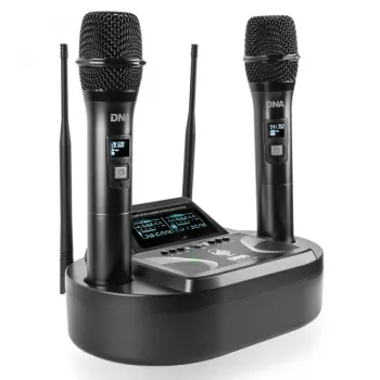 Bezvadu mikrofons DNA UMA VOCAL SET 2x raidītājs