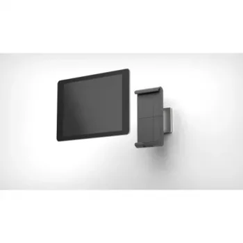 DURABLE TABLET HOLDER WALL - sienas stiprinājums planšetdatoram - Alumīnijs, ABS plastmasa - Sudrabs (7-13) (893323)