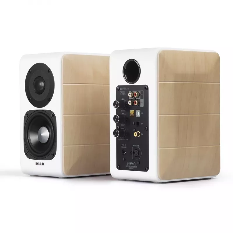 Edifier S880DB skaļrunis 2-virzienu Balts, Koka Vadu un Bezvadu 88 W