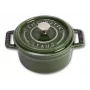 Staub 40509-804 Mini Cocotte 10 cm, bazilika zaļš, čuguns