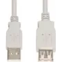 USB pagarinātājkabelis e+p CC 518 USB 2.0 3m Pelēks