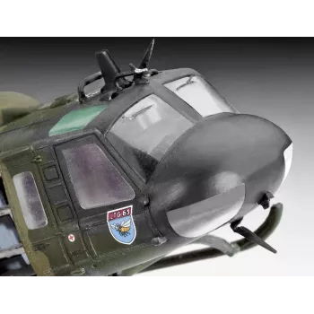 Revell Bell UH-1D SAR - 1:72 - montāžas komplekts - rotorspārnis - Bell UH-1D SAR - militārs lidaparāts - Plastmasa (MR-4444)