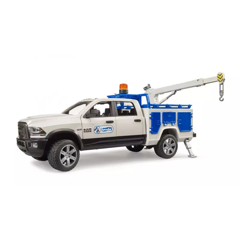 Auto Dodge RAM 2500 Serviss ar Rotējošo Gaismu BRUDER 02509