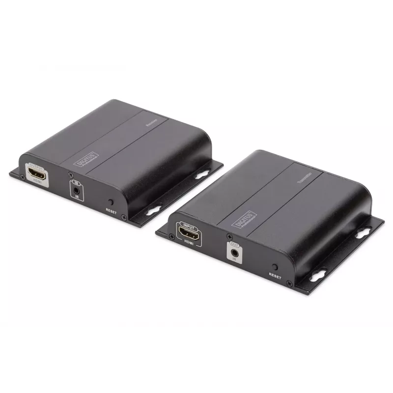 AV raidītājs un uztvērējs Digitus 4K HDMI pagarinātājs caur CAT / IP komplekts