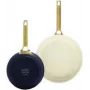 Pannu komplekts GreenPan Padova Reserve — alumīnijs, tumši zils/dzeltens, Ø20 cm & Ø26 cm, 2 gab.