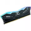 Teamgroup Delta RGB 32 GB DDR5-6000 Dual-Kit (2x 16 GB), melns, INTEL XMP