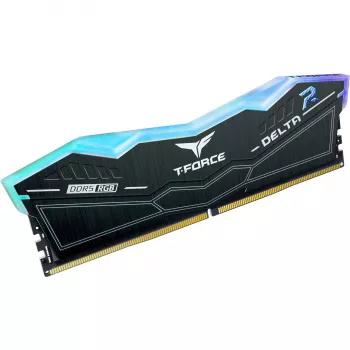 Teamgroup Delta RGB 32 GB DDR5-6000 Dual-Kit (2x 16 GB), melns, INTEL XMP