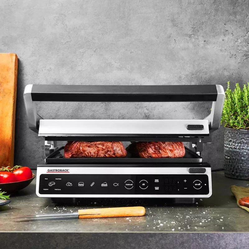 Elektriskais kontakta grils Gastroback Design BBQ Advanced Smart