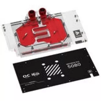 Barrow ūdens bloks GPU ASUS ROG TUF 5080 / 5070 Ti — Melns