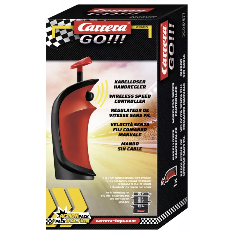 Vadu/bezvadu rokas kontrolieris CARRERA 20061677 Carrera GO!!! slota automašīnu sacīkstēm