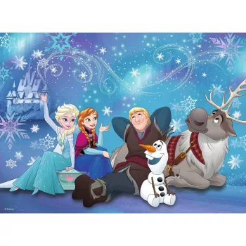 Ravensburger 10911 - tradicionālā puzle - multfilmas - bērni - Frozen - Ledus maģija - 6 gadi - 490 mm