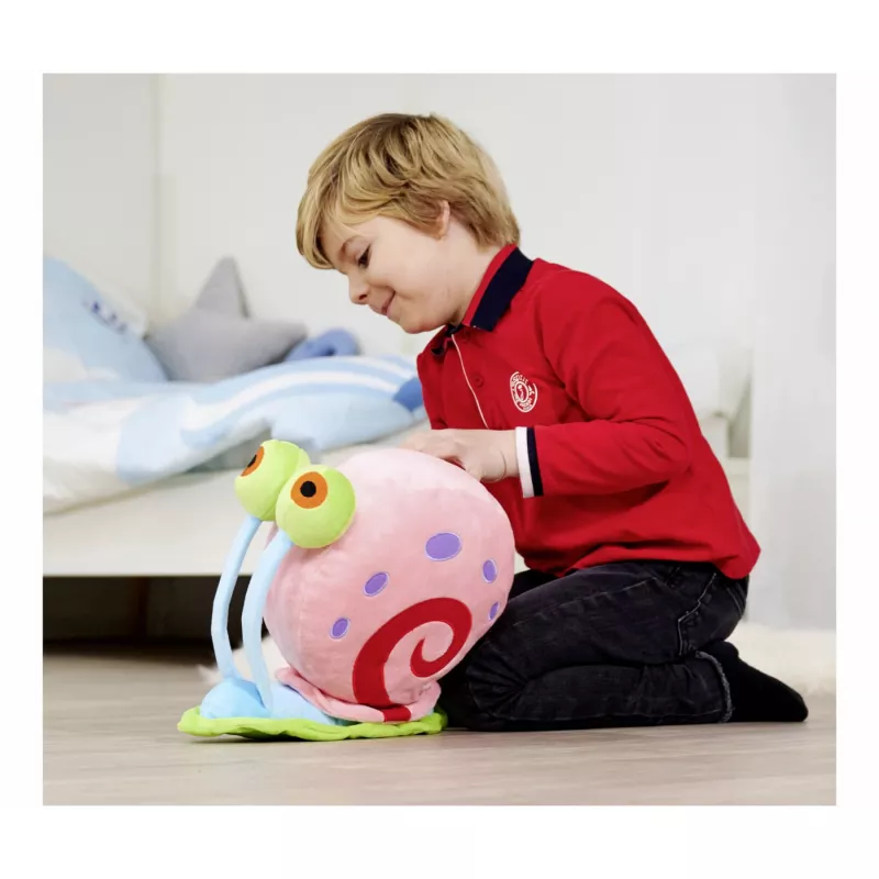 SpongeBob Kvadrātbiksis - Gary, mīkstā rotaļlieta 35 cm