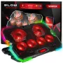 6 FAN VORTEX RGB Laptop Dzesēšanas Paliktnis