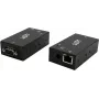 Seriālo ierīču serveris Exsys EX-6111-2 Ethernet uz 1×RS-232 ar 5V 4A ārējo barošanas bloku