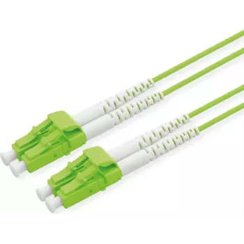 ROLINE LWL-Cable DX 50/125µm LC/LC OM5 Low-Loss-Plug 0,5m - optiskais kabelis, 0,5 m, zemi dūmi, bez halogēna, šķiedru optika (21.15.9280)