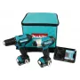 Makita CLX224A Akumulatoru komplekts 12V MAX; 2 x 2,0 Ah