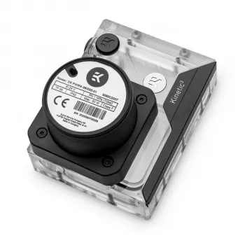 EK Water Blocks EK-Quantum Kinetic3 FLT D5 PWM izlīdzināšanas tvertnes-sūkņa kombinācija - 92mm, D-RGB, akrils
