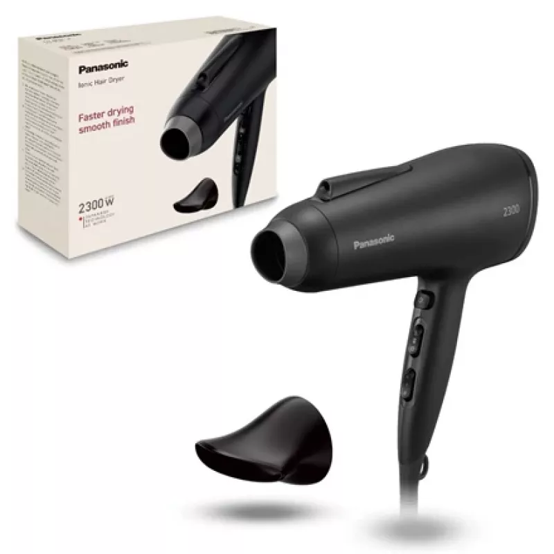 Panasonic matu žāvētājs EH-NE85-K825, 2500 W, 3 temperatūras režīmi, jonu funkcija, melns