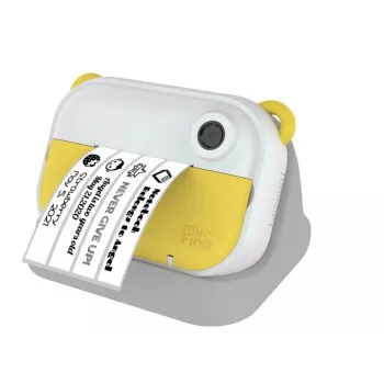 Bērnu digitālā kamera Xrec myFirst Insta Wi, modelis FC2402SA-YW01, 3+ gadi, 232 g, pelēka/balta/dzeltena