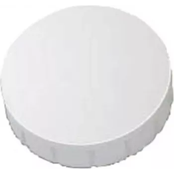 MAUL HEBEL Solidmagnet, balts, apaļš, diametrs 24 x (H)8 mm, stiprinājuma spēks 0,6 kg, triecienizturīgs (61624-02)