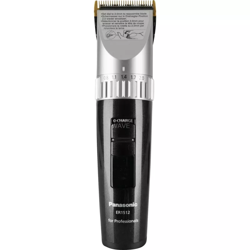 Panasonic ER1512 uzlādējams nerūsējošā tērauda matu griezējs/trimeris (ER-1512)