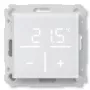 Homematic IP 161333A0 stikla sienas termostats ar CO2 sensoru, digitāls RF, 230 V, 54.5×54.5×29 mm