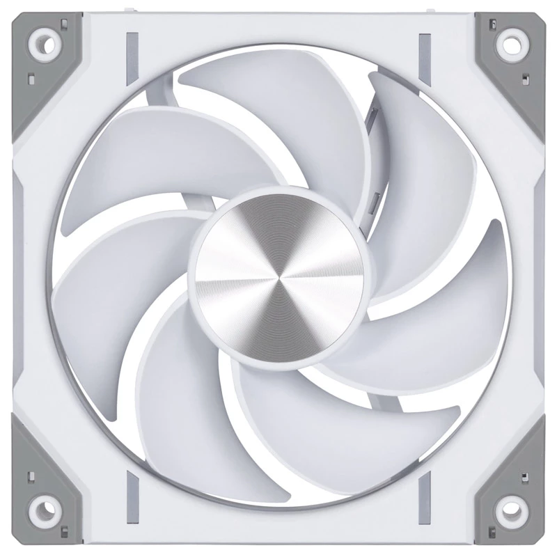 Ventilators Phanteks D30-120 12 cm Balts 250-2000 RPM Fluid Dynamic Bearing