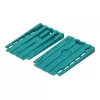 Wolfcraft 6975000 grīdas ieklāšanas komplekts laminātam un parketam, pelēks, 3 daļas