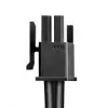 CableMod Basics Universal 12V 2x6 kabelis, 90° savienotājs, 16-Pin uz 16-Pin - melns, 60 cm, var. A