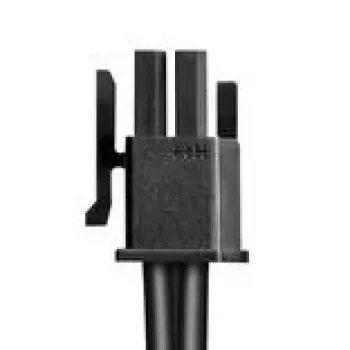 CableMod Basics Universal 12V 2x6 kabelis, 90° savienotājs, 16-Pin uz 16-Pin - melns, 60 cm, var. A
