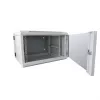 Rack skapis ALLNET SMB6612 Pelēks 33 kg, servera/tīkla korpuss, kompakts grīdas skapis